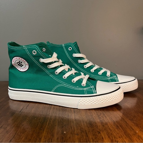 Rocawear Men's Cousey Canvas High Top Navy Sneakers Size 8.5 . New, never worn - Picture 1 of 14